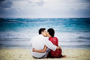By the ocean