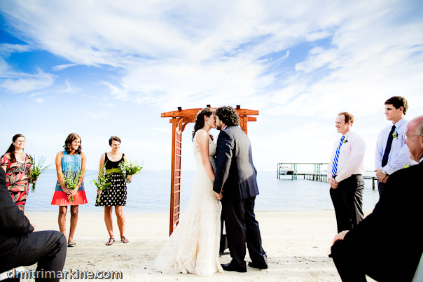 beach destination wedding Florida ceremony