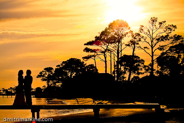 Navare beach wedding Florida